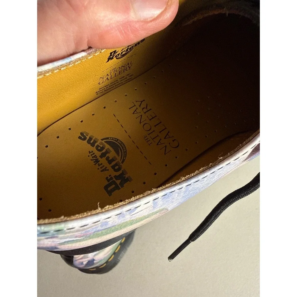 Dr. Martens 1461 National Gallery Seurat Bathers at Asnieres Shoes Black Oxford